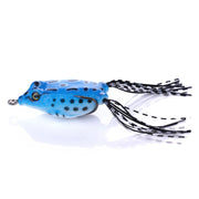 5 Pcs Fishing Lures Frog Baits For Bass, Muskellunge, Snakehead, Catfish, Trout, Salmon, Northern Pike - 1.97in/0.282oz