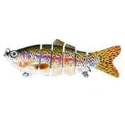 1 Pc / 3 Pcs Fishing Lures Jointed Swim Baits For Bass, Muskie, Trout, Pike - 3.9in/0.63oz