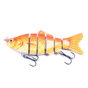 1 Pc / 3 Pcs Fishing Lures Jointed Swim Baits For Bass, Muskie, Trout, Pike - 3.9in/0.63oz