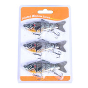 1 Pc / 3 Pcs Fishing Lures Jointed Swim Baits For Bass, Muskie, Trout, Pike - 3.9in/0.63oz