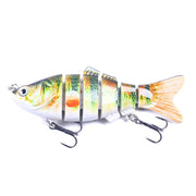 1 Pc / 3 Pcs Fishing Lures Jointed Swim Baits For Bass, Muskie, Trout, Pike - 3.9in/0.63oz