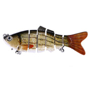 1 Pc / 3 Pcs Fishing Lures Jointed Swim Baits For Bass, Muskie, Trout, Pike - 3.9in/0.63oz