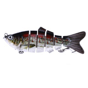 1 Pc / 3 Pcs Fishing Lures Jointed Swim Baits For Bass, Muskie, Trout, Pike - 3.9in/0.63oz