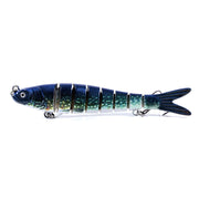 1 Pc / 3 Pcs Fishing Lures Jointed Swim Baits For Bass, Muskie, Trout, Pike - 3.94in/0.402oz