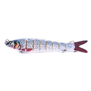 1 Pc / 3 Pcs Fishing Lures Jointed Swim Baits For Bass, Muskie, Trout, Pike - 3.94in/0.402oz