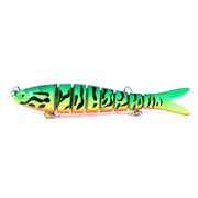 1 Pc / 3 Pcs Fishing Lures Jointed Swim Baits For Bass, Muskie, Trout, Pike - 3.94in/0.402oz