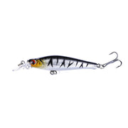 5 Pcs Fishing lures Minnow Flushing Lure for Bass, Trout, Pike, Stripers, Crappies, Catfish, Walleyes, White Bass, Rock Bass, and Pickerel - 3.15in/0.3oz