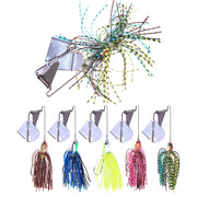5 Pcs Fishing Lures Swim Jig For Bass, Bluegill, Walleye -4.72in/0.564oz