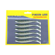 10 Pcs / 6 Pcs Fishing Lures Soft Baits For Bass，Crappie, Panfish, Catfish, Snook, Redfish and Sea trout