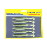 10 Pcs / 6 Pcs Fishing Lures Soft Baits For Bass，Crappie, Panfish, Catfish, Snook, Redfish and Sea trout