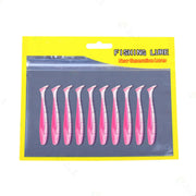 10 Pcs / 6 Pcs Fishing Lures Soft Baits For Bass，Crappie, Panfish, Catfish, Snook, Redfish and Sea trout